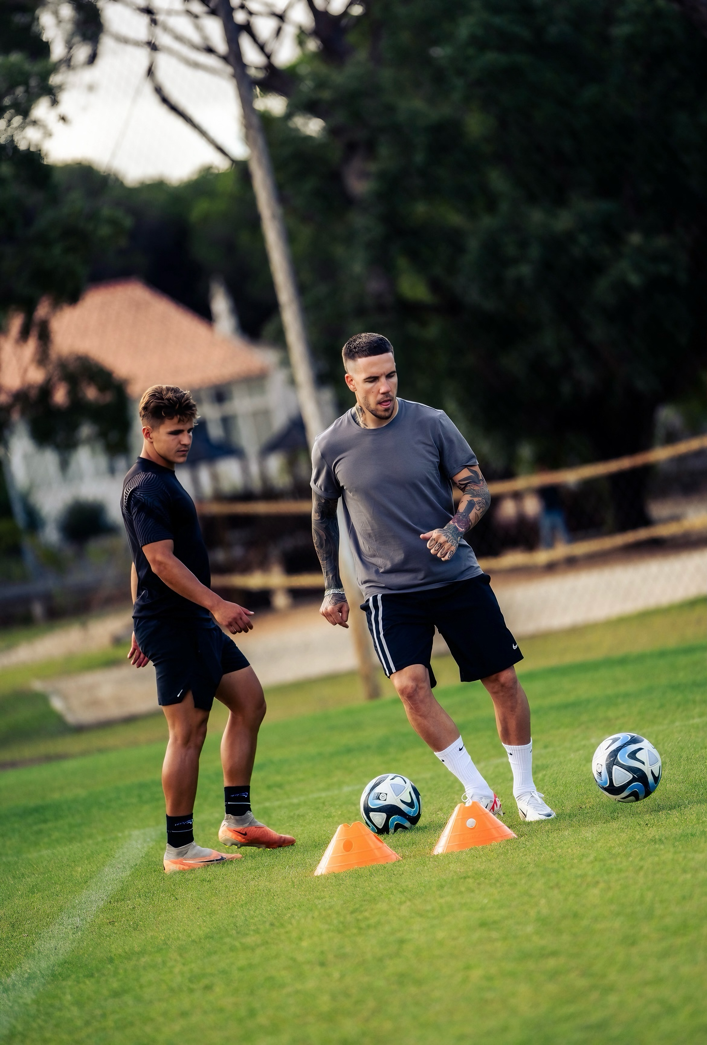 Coach-led technical work